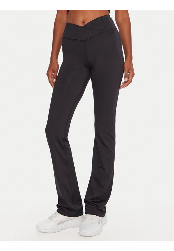 Reebok Legginsy RK25185CCW Czerwony Slim Fit. Kolor: czerwony. Materiał: syntetyk