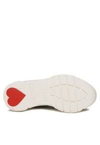 Love Moschino - LOVE MOSCHINO Sneakersy JA15263G1HIZ500A Czarny. Kolor: czarny. Materiał: materiał #5
