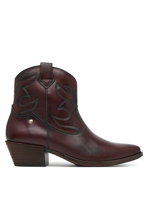 Pikolinos Kowbojki W5Z-8551 Brązowy. Kolor: brązowy. Materiał: skóra