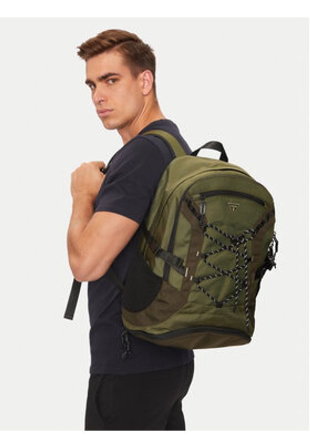 Guess Plecak HMTRET P3410 Zielony. Kolor: zielony. Materiał: materiał