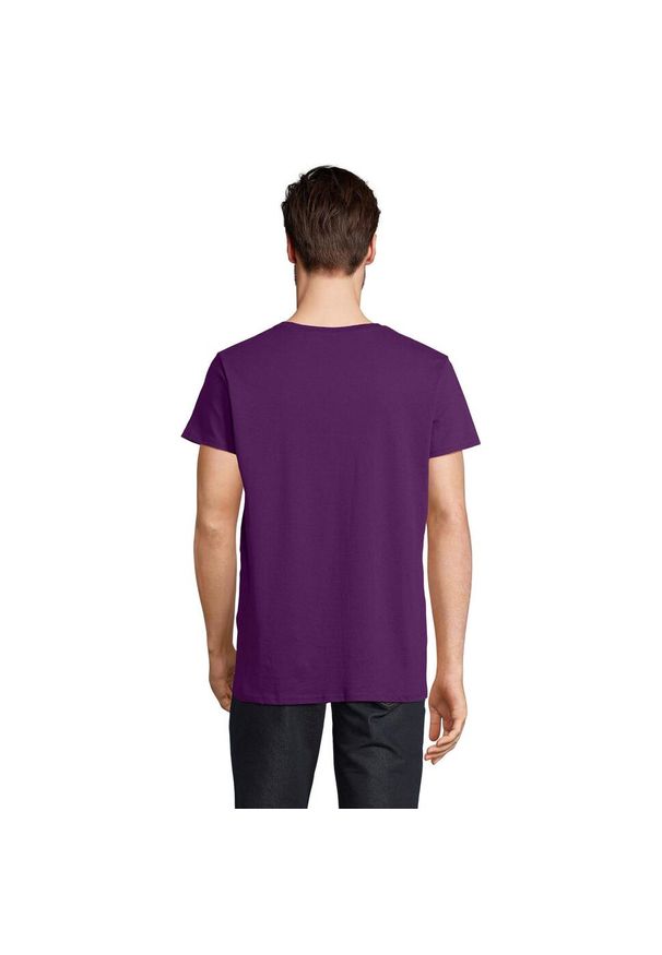 SOL'S - Koszulka Męska Crusader. Kolor: różowy. Sport: turystyka piesza