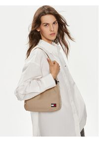 Tommy Jeans Torebka Tjw Ess Daily Shoulder Bag AW0AW16276 Beżowy. Kolor: beżowy
