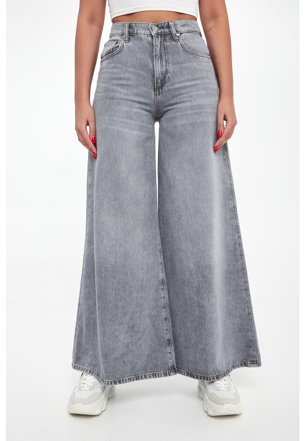 Liu Jo - Jeansy damskie z wysokim stanem LIU JO. Stan: podwyższony