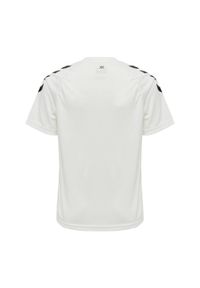 Koszulka sportowa z krótkim rękawem dziecięca Hummel Core XK Kids Poly T-Shirt. Kolor: biały. Długość rękawa: krótki rękaw. Długość: krótkie