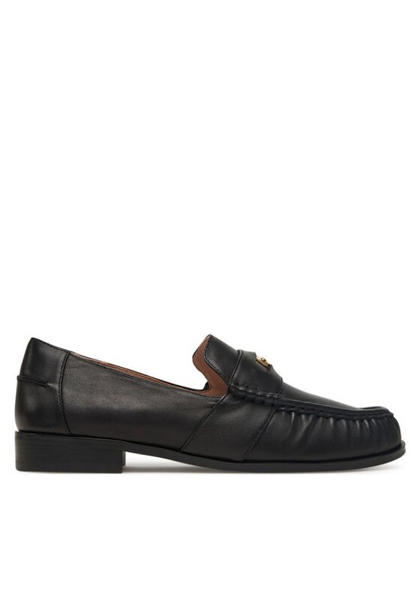 Coccinelle Mokasyny E4 TUP 16 01 01 Czarny. Kolor: czarny. Materiał: skóra