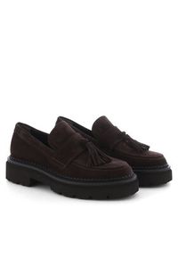 KENNEL&SCHMENGER - Kennel & Schmenger Loafersy Jacy 61-38200.258 Brązowy. Kolor: brązowy. Materiał: zamsz, skóra #5