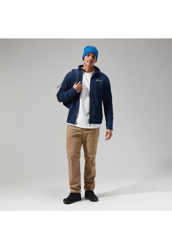 Bluza polarowa męska Berghaus Prism Micro PT InterActive. Kolor: niebieski. Materiał: polar. Sport: turystyka piesza