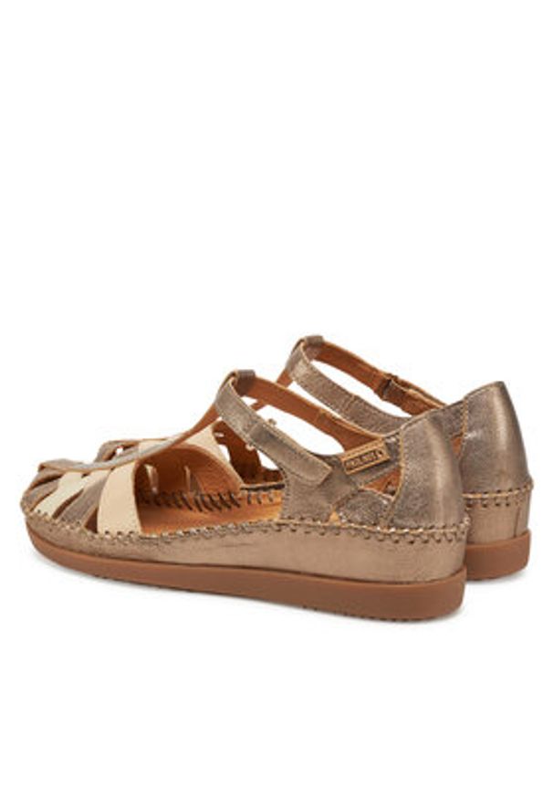 Pikolinos Sandały W8K-0705Clc1 Beżowy. Kolor: beżowy. Materiał: skóra