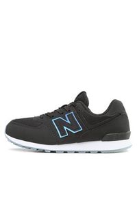 New Balance Sneakersy GC574IG1 Czarny. Kolor: czarny. Materiał: skóra. Model: New Balance 574 #5
