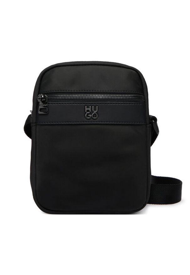 Hugo - HUGO Saszetka Quantic_N_Ns_Zip 50558388 Czarny. Kolor: czarny. Materiał: materiał