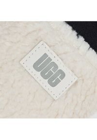 Ugg Rękawiczki Damskie W Sherpa Mitten W Logo Tape 21631 Biały. Kolor: biały. Materiał: materiał #3