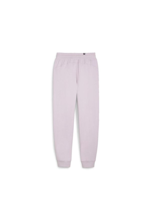 Puma - Damskie spodnie damskie z wysokim stanem HER PUMA Grape Mist Purple. Stan: podwyższony. Kolor: fioletowy. Sport: fitness