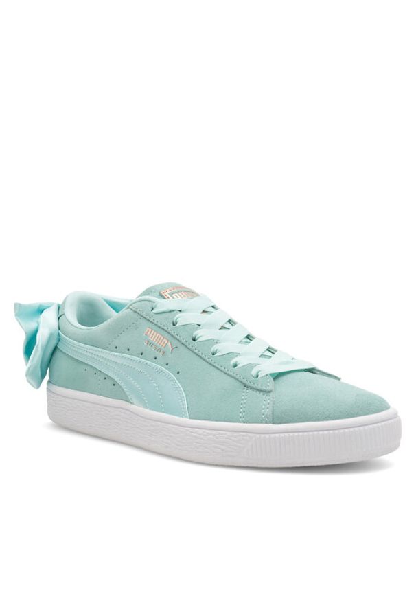 Puma Sneakersy 367317-03 Niebieski. Kolor: niebieski. Materiał: zamsz, skóra