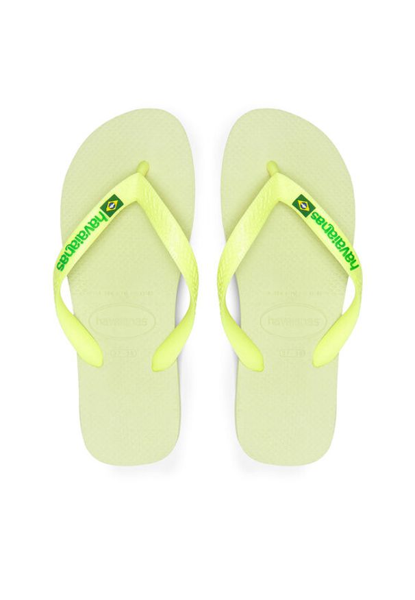 Havaianas Japonki 4110850.0904 Zielony. Kolor: zielony. Materiał: syntetyk