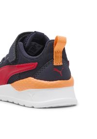 Puma - Buty sportowe Anzarun Lite dla małych dzieci PUMA. Kolor: czerwony, pomarańczowy, żółty, niebieski, wielokolorowy. Szerokość cholewki: normalna. Sport: bieganie