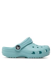 Crocs Klapki Classic Clog T 206990 Turkusowy. Kolor: turkusowy