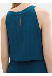 Tom Tailor Sukienka letnia 1041514 Niebieski Regular Fit. Kolor: niebieski. Materiał: wiskoza. Sezon: lato