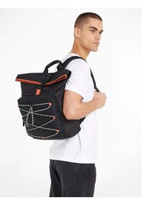 Calvin Klein Plecak Ck Must T Hike Roll Top Bp Mono K50K510560 Czarny. Kolor: czarny. Materiał: materiał #3