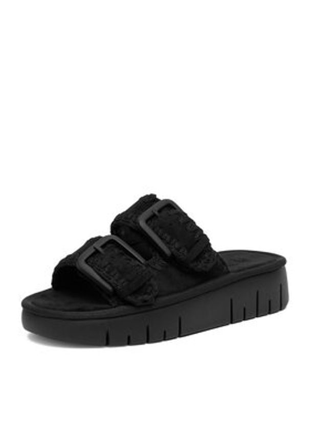 Roxy Klapki CWBEOB-HY62277-10 Czarny. Kolor: czarny. Materiał: materiał