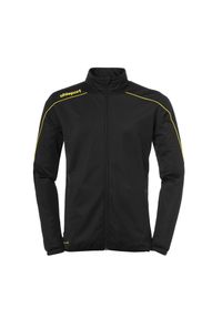 UHLSPORT - Kurtka dziecięca Uhlsport Stream 22. Kolor: czarny, żółty, wielokolorowy. Materiał: dresówka. Sport: fitness, piłka ręczna