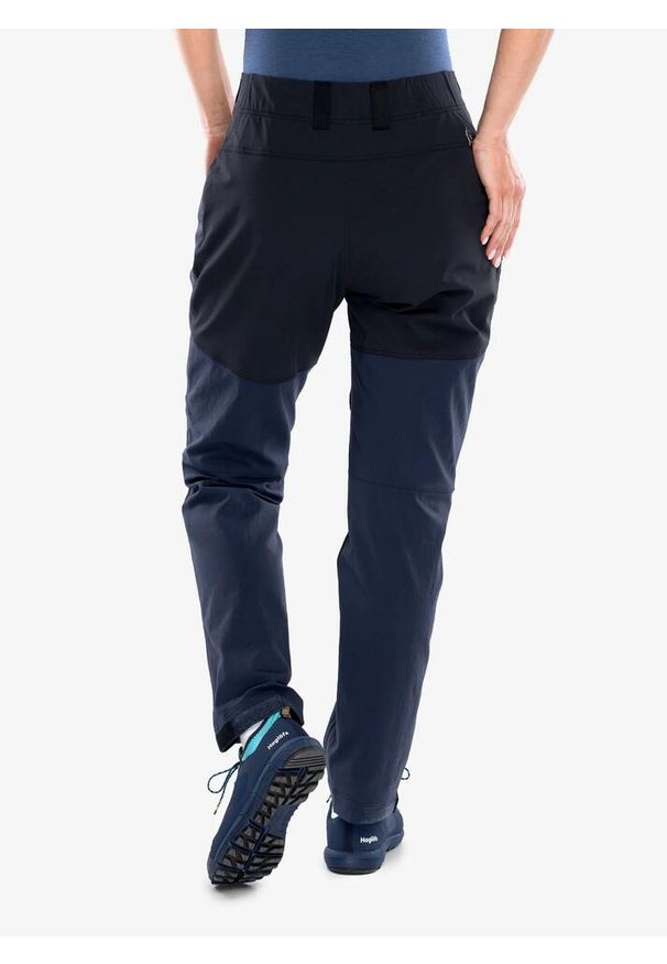 Haglöfs - Spodnie trekkingowe damskie Haglofs Mid Standard Pant. Kolor: niebieski. Sport: turystyka piesza