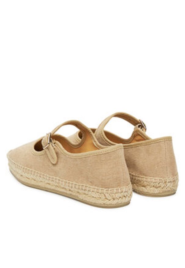 Castañer Espadryle Padua/002 025755 Beżowy. Kolor: beżowy. Materiał: materiał