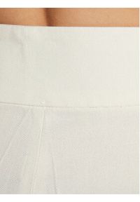 MVP Wardrobe Spodnie materiałowe Lady Liberty MVPI2PA046.0PN0034 Biały Relaxed Fit. Kolor: biały. Materiał: materiał, wełna, wiskoza