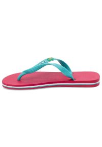 Różowe Japonki Ipanema Wodoodporne Obuwie Damskie. Okazja: na spacer, na co dzień, na plażę. Kolor: niebieski. Materiał: materiał. Sezon: lato. Styl: casual #4