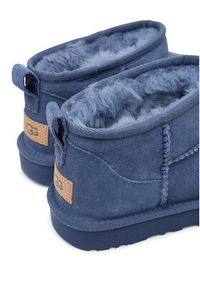 Ugg Śniegowce W Classic Ultra Mini 1116109 Niebieski. Kolor: niebieski. Materiał: skóra #5