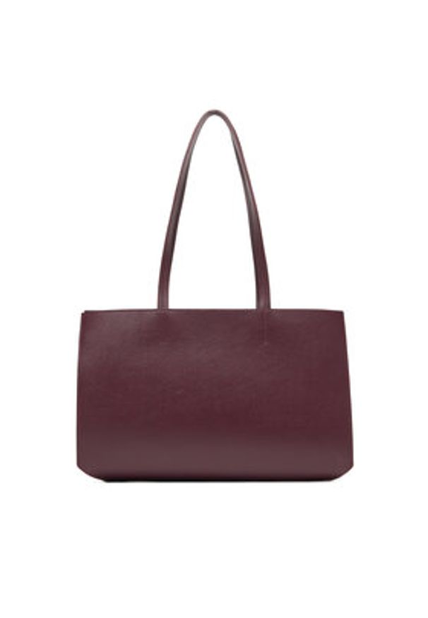 Patrizia Pepe Torebka 8B0236/L001-M536 Fioletowy. Kolor: fioletowy. Materiał: skórzane