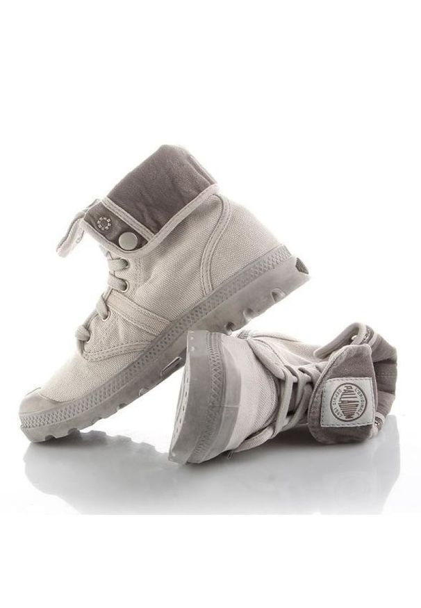 Buty Palladium Palabrouse Baggy W 92478-095 beżowy. Okazja: na co dzień. Kolor: beżowy. Materiał: materiał, skóra, guma. Szerokość cholewki: normalna. Styl: casual