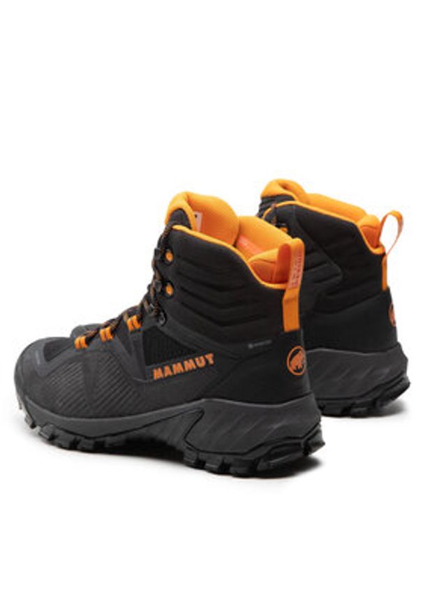 Mammut Trekkingi Sapuen High Gtx GORE-TEX 3030-04241-00132-1075 Czarny. Kolor: czarny. Materiał: materiał. Technologia: Gore-Tex. Sport: turystyka piesza
