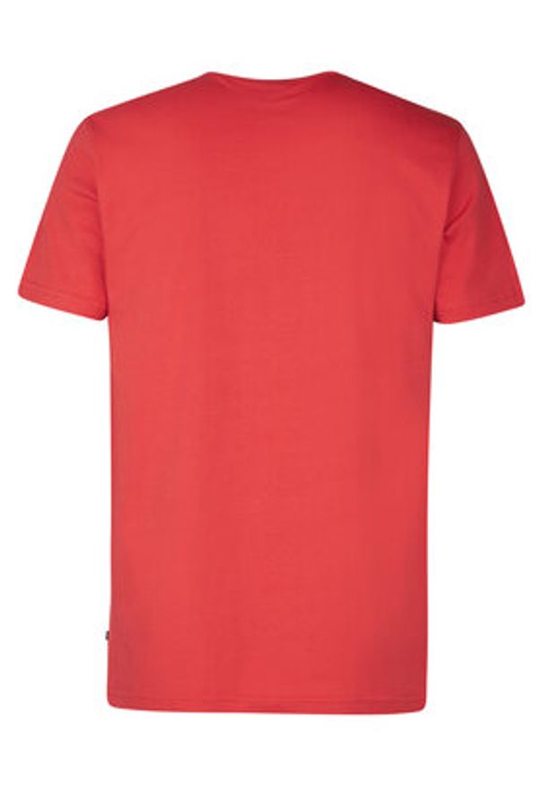 Petrol Industries T-Shirt M-1050-TSR600 Czerwony Regular Fit. Kolor: czerwony. Materiał: bawełna