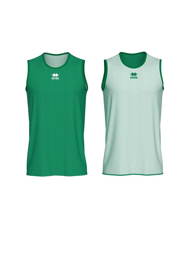 ERREA - Errea Wing Tank Top Podwójny Tank Top Z Reklamą Dorośli. Kolor: zielony. Sport: koszykówka