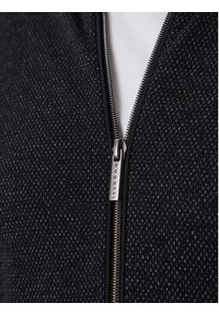 Bugatti Bluza 8750-85170D Czarny Regular Fit. Kolor: czarny. Materiał: bawełna, syntetyk #4