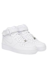 Nike Sneakersy Air Force 1 '07 Mid DD9625 100 Biały. Kolor: biały. Materiał: skóra. Model: Nike Air Force #6