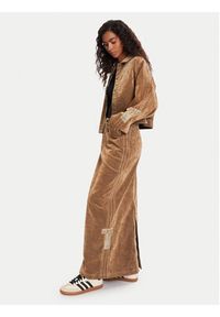 Adidas - adidas Kurtka przejściowa Adibreak JY2393 Brązowy Regular Fit. Kolor: brązowy. Materiał: bawełna #4