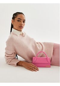 JACQUEMUS Torebka Le Chiquito long 213BA004-3060 Różowy. Kolor: różowy. Materiał: skórzane #3