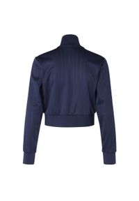 Damski crop jacket Fila Lorce. Kolor: niebieski. Materiał: dresówka