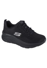 skechers - Buty sportowe Sneakersy damskie, Skechers D'Lux Walker - Fresh Finesse. Kolor: czarny. Model: Skechers Sport. Sport: turystyka piesza