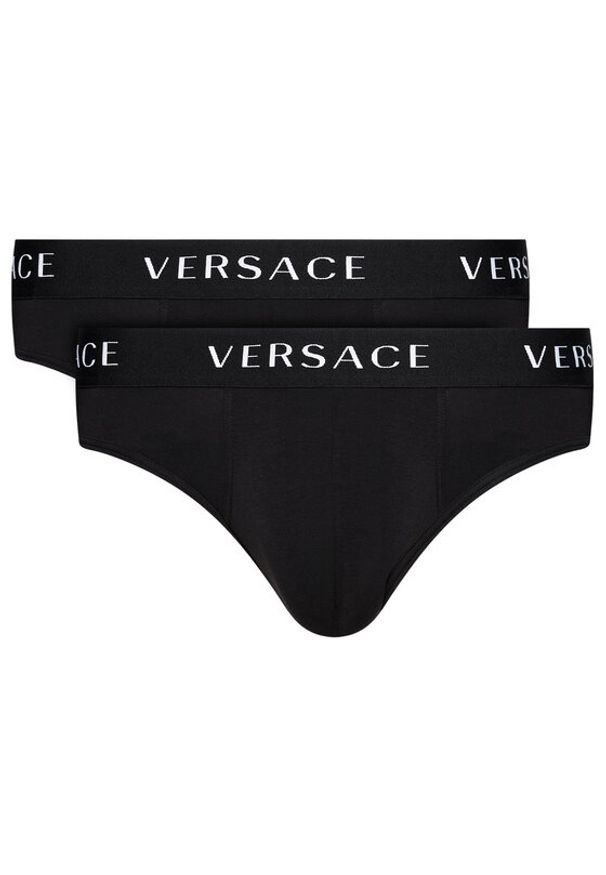 VERSACE - Komplet 2 par slipów Versace. Kolor: czarny