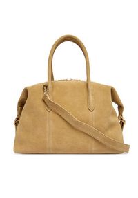 Patrizia Pepe Torebka 2B0145/L152-B880 Beżowy. Kolor: beżowy. Materiał: skórzane, zamszowe #5