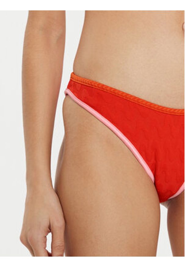 Maaji Dół od bikini Splendour PT3304SBC038 Czerwony. Kolor: czerwony. Materiał: syntetyk
