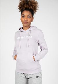 GORILLA WEAR - Charlotte Bluza z kapturem ilac. Typ kołnierza: kaptur. Kolor: fioletowy. Sport: fitness