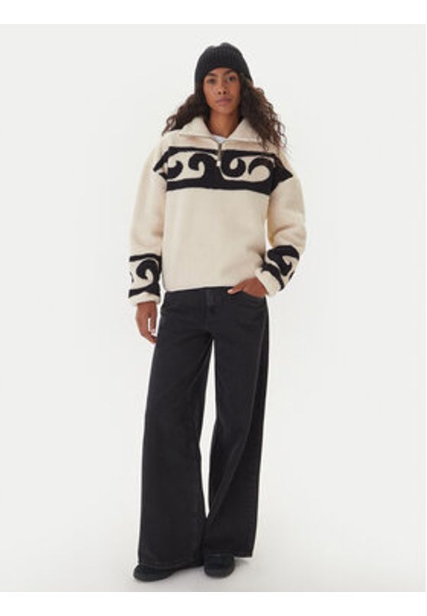 Billabong Bluza EBJPF00119 Beżowy Regular Fit. Kolor: beżowy. Materiał: syntetyk