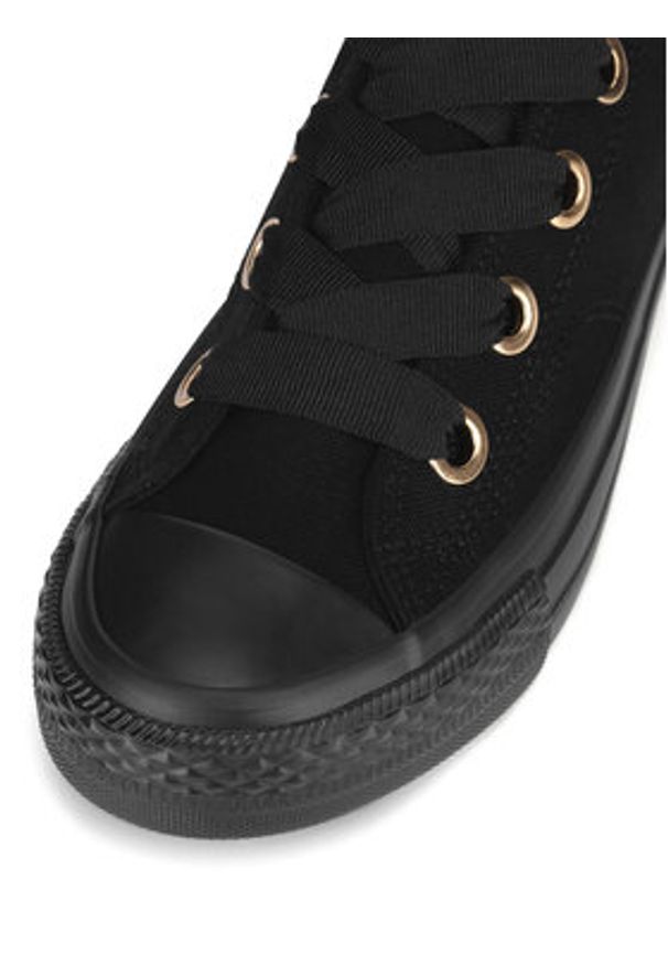 Jenny Fairy Trampki WFA2915-1 Czarny. Kolor: czarny. Materiał: materiał