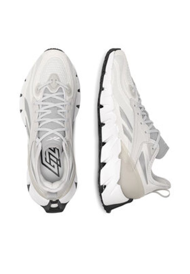 Reebok Sneakersy Zig Kinetica 3 100034218 W Szary. Kolor: szary. Materiał: materiał