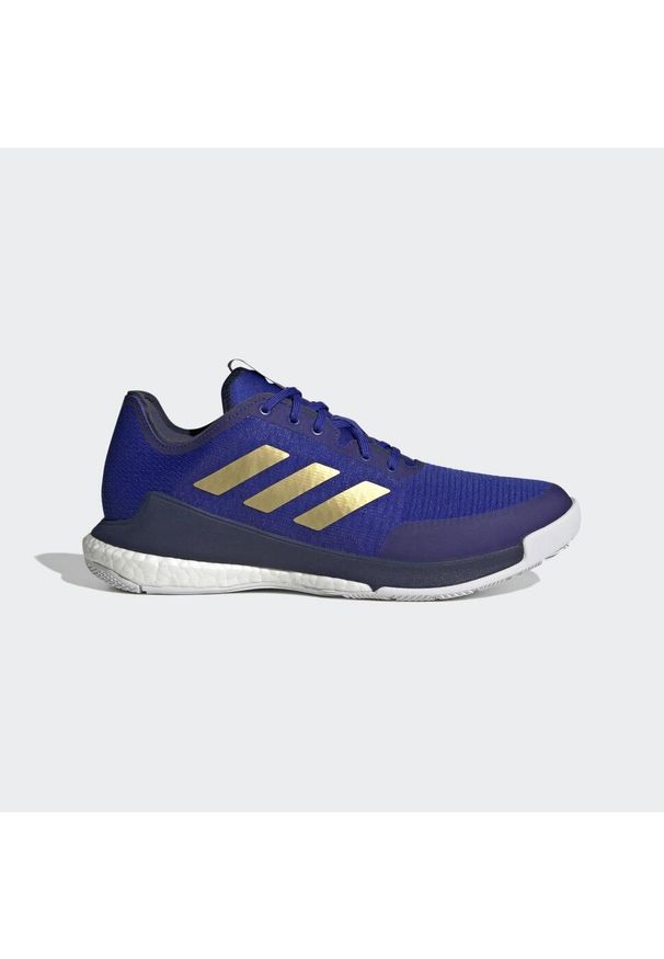 Buty do siatkówki dla dorosłych Adidas Crazyflight Shoes. Kolor: wielokolorowy, niebieski, żółty. Materiał: materiał. Sport: siatkówka