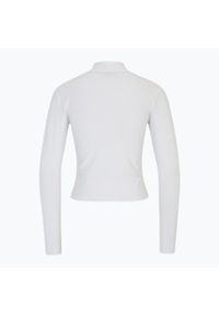 Fila - Longsleeve damski FILA Linnuse Cropped Turtle Neck. Kolor: biały. Długość rękawa: długi rękaw