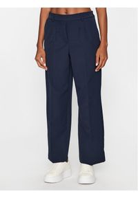 JDY Spodnie materiałowe 15310534 Granatowy Straight Fit. Kolor: niebieski. Materiał: syntetyk #1